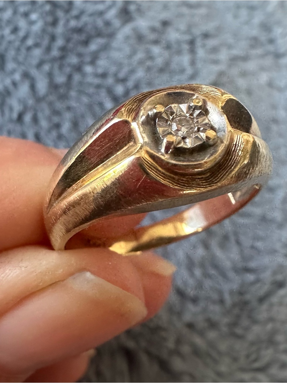 Stamped 10k gold vintage ring